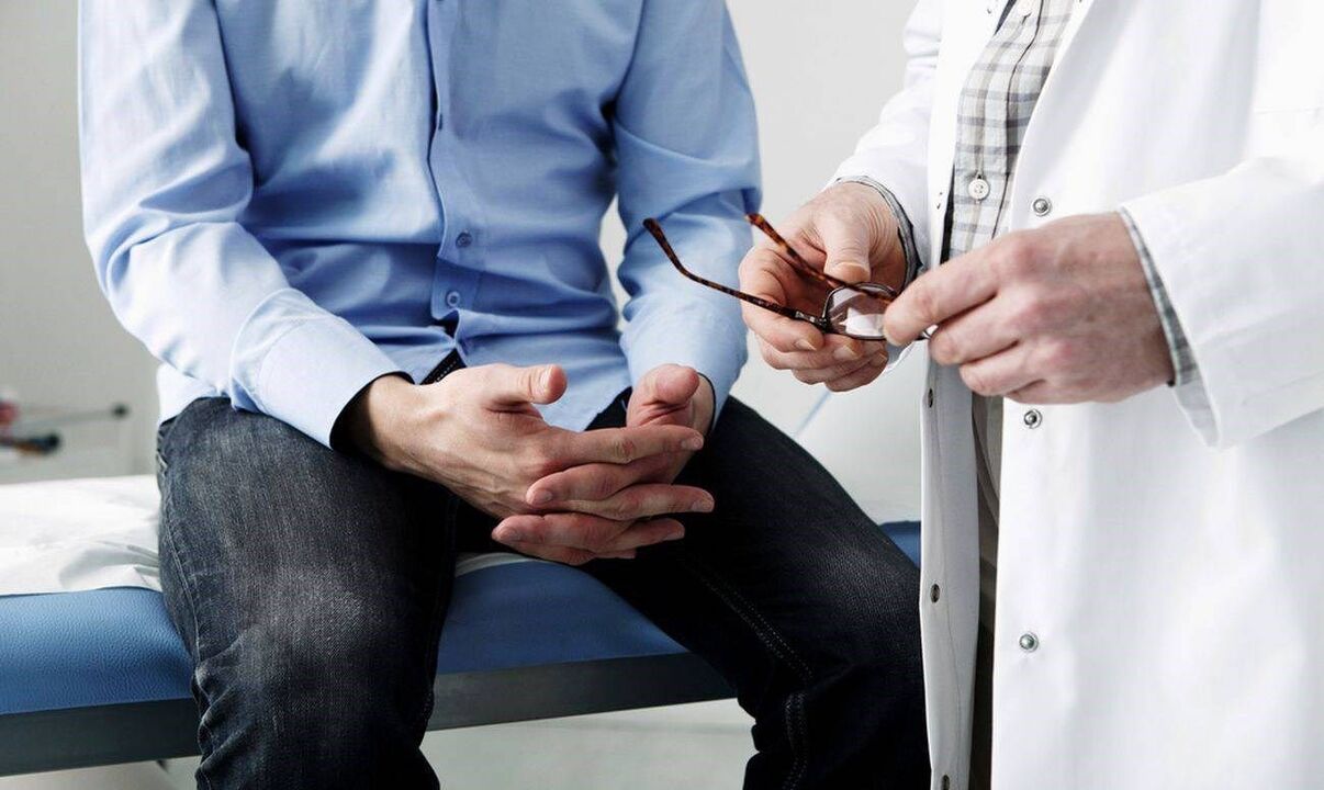 Behandlung von Impotenz durch einen Arzt